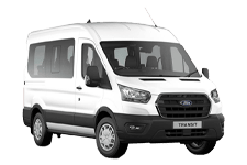 Car Hire Caerphilly - Ford Minibus - Accommodates 12 Passengers - Minibus hire Caerphilly